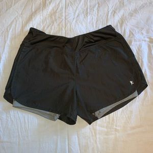 Compression workout shorts